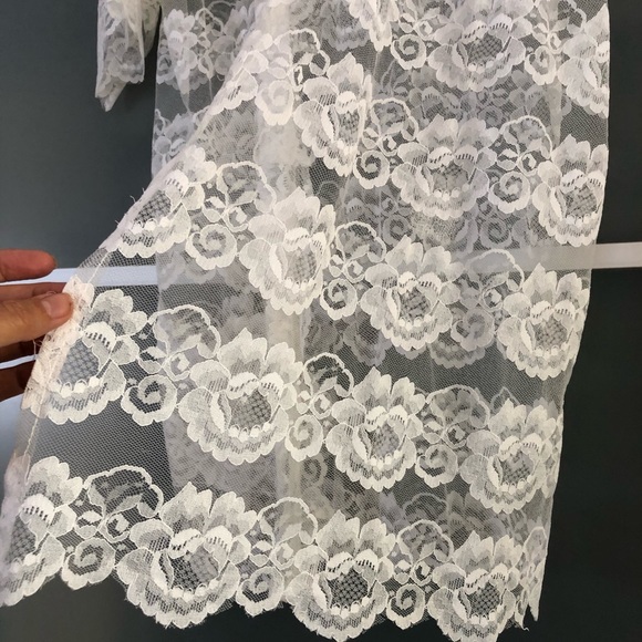 Vintage Lace Beach Cover-Up - Picture 6 of 7